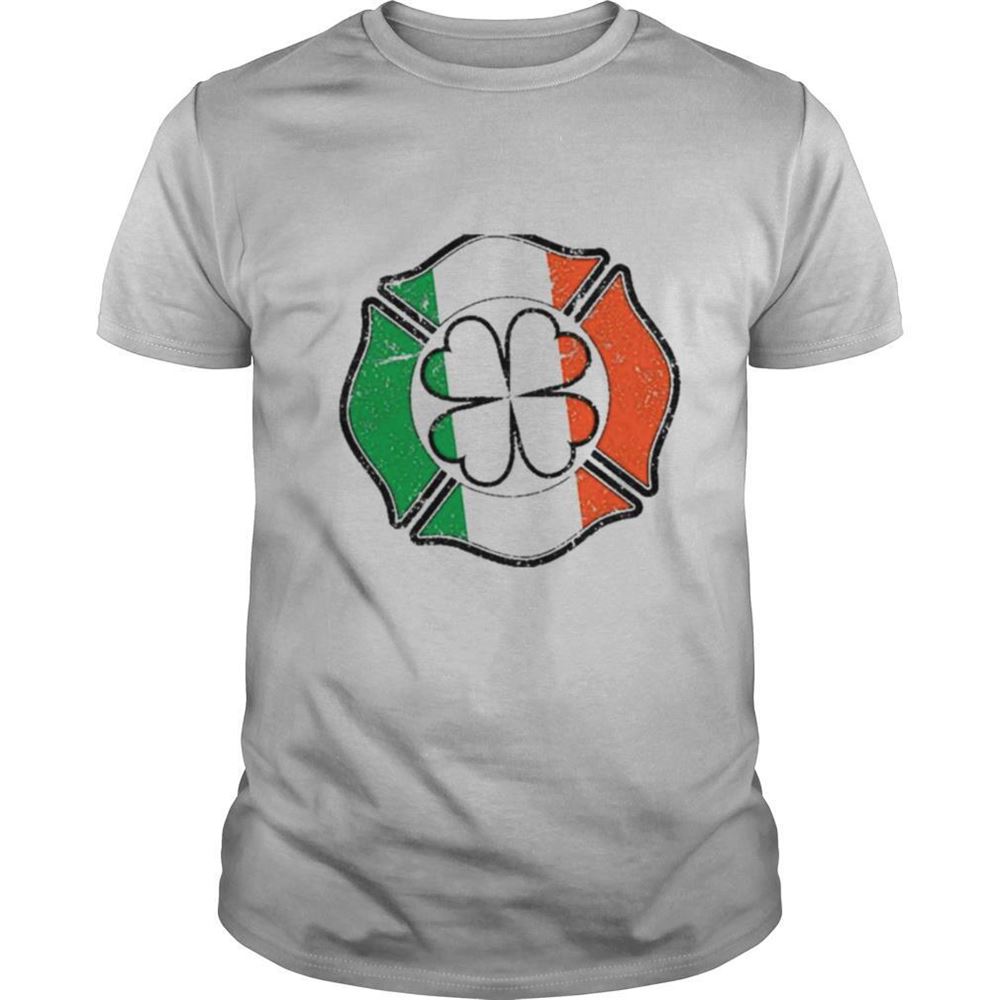 Limited Editon Irish Flag Firefighter St Patricks Day Pattys Paddys 2021 Shirt 