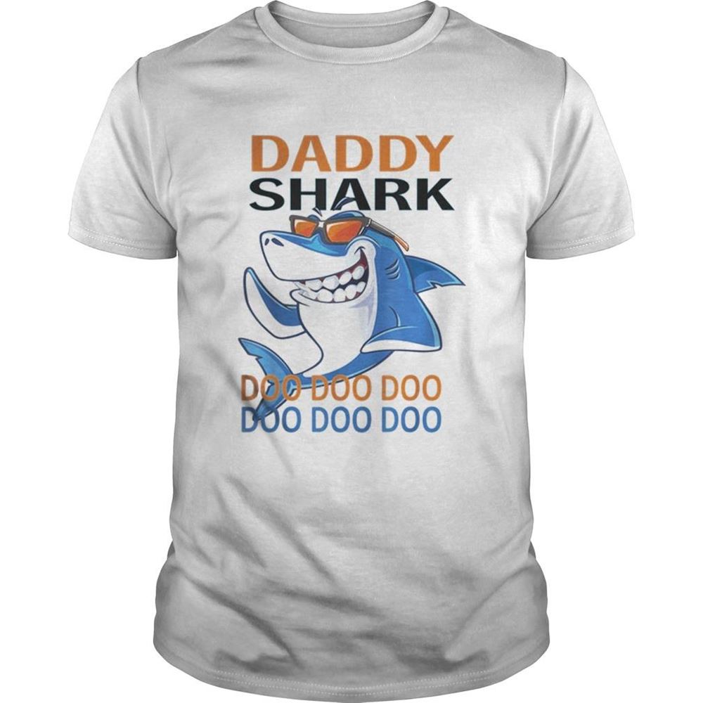 Promotions Awesome Daddy Shark With Sunglass Doo Doo Fathers Day Shirt 