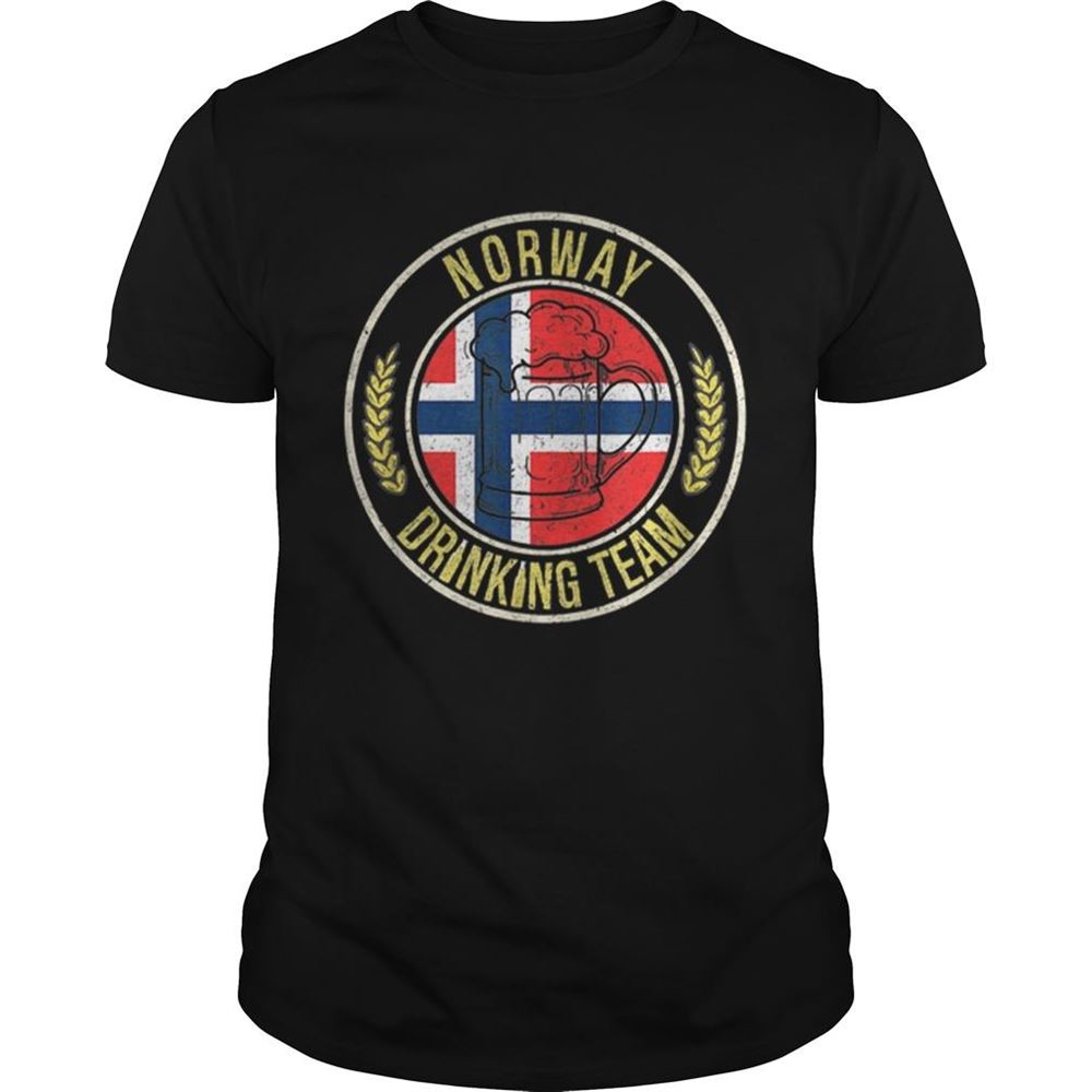 Great Beer Norway Drinking Team Casual Shirt 