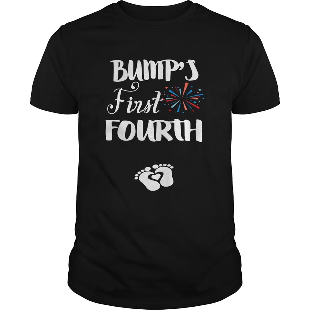 Limited Editon Bumps First Fourth Pregnant Lady Shirt 