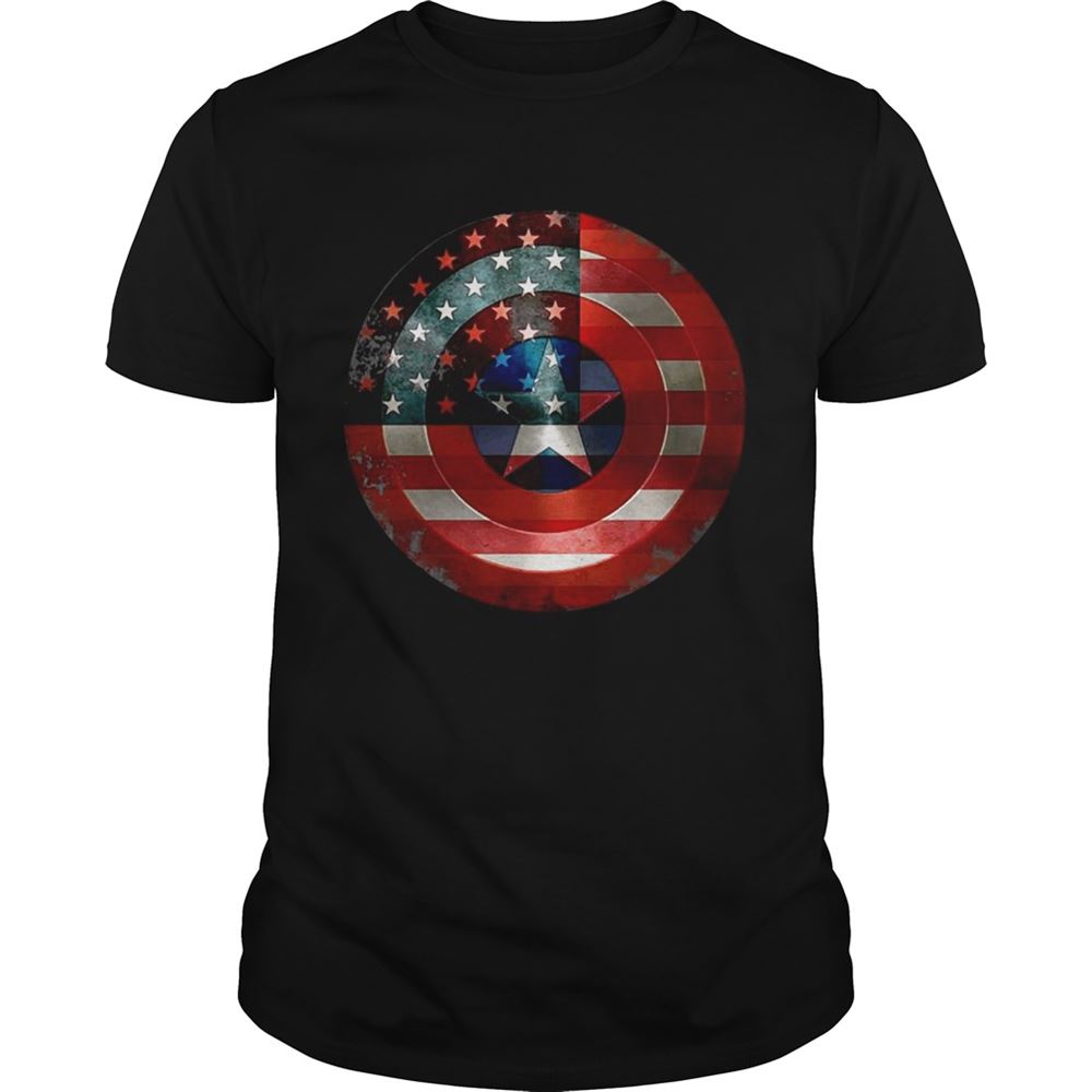 High Quality Captain America Shield T-shirt 