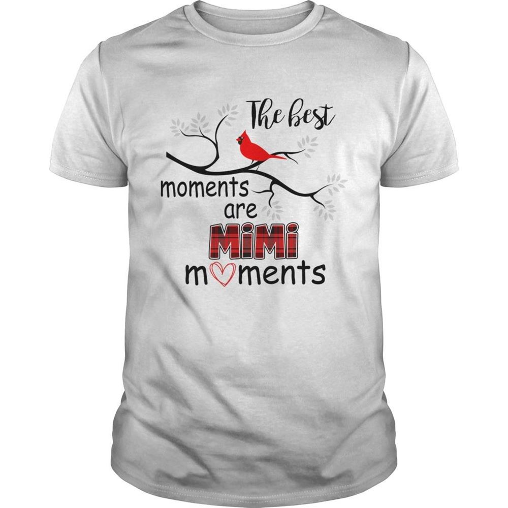 Great Christmas The Best Moments Are Mimi Moments Tshirt 