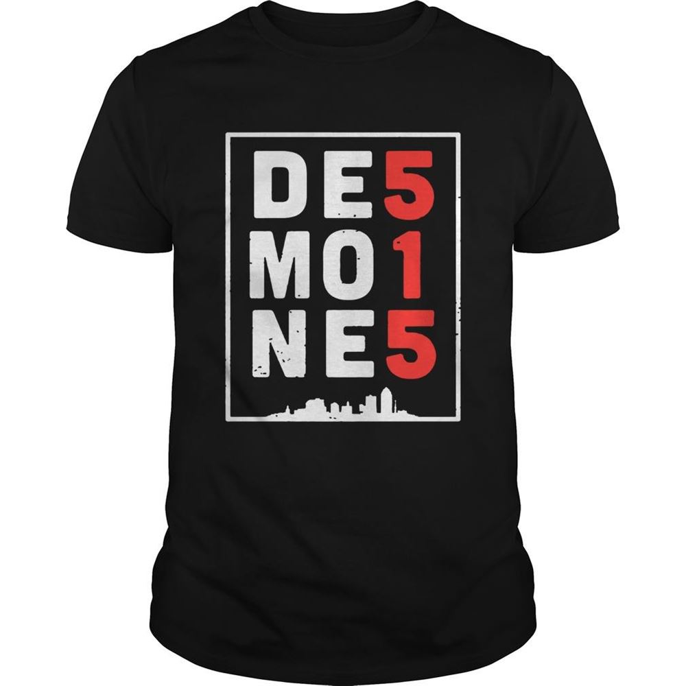 Great Des Moines 515 Tee Shirt 