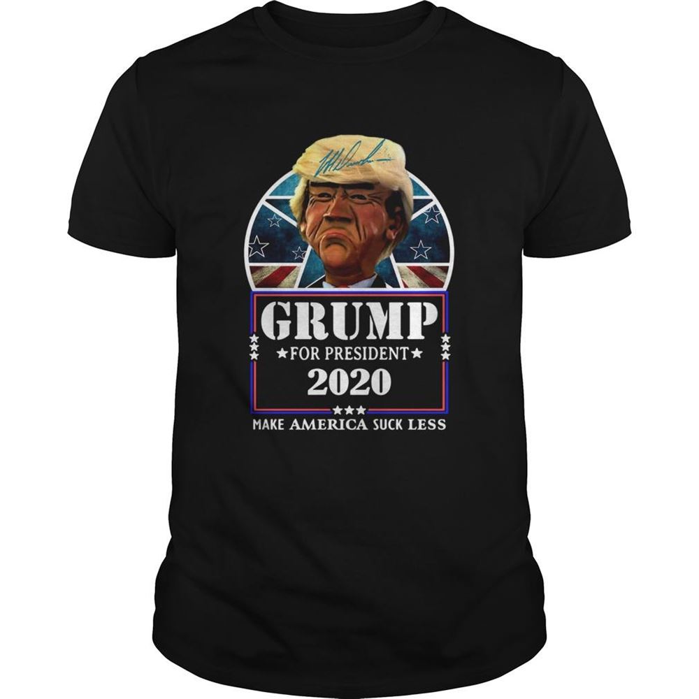 Amazing Donald Trump Trump For President 2020 Make America Suck Less Shirt 