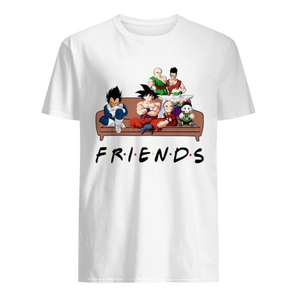 Limited Editon Dragon Ball Friends Tv Show Shirt 