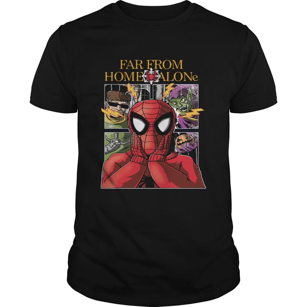 Gifts Far From Home Alone Spider-man Shirt 