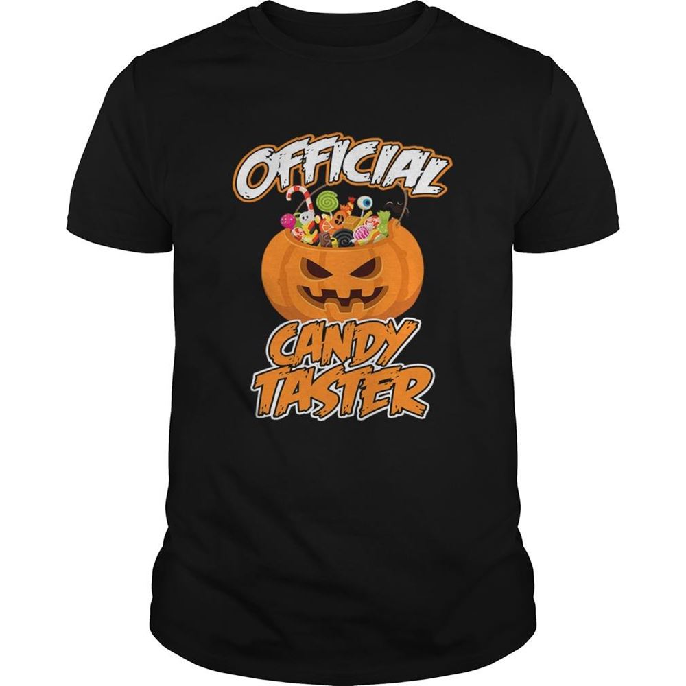Special Halloween Hot Official Candy Taster Funny Tshirt 