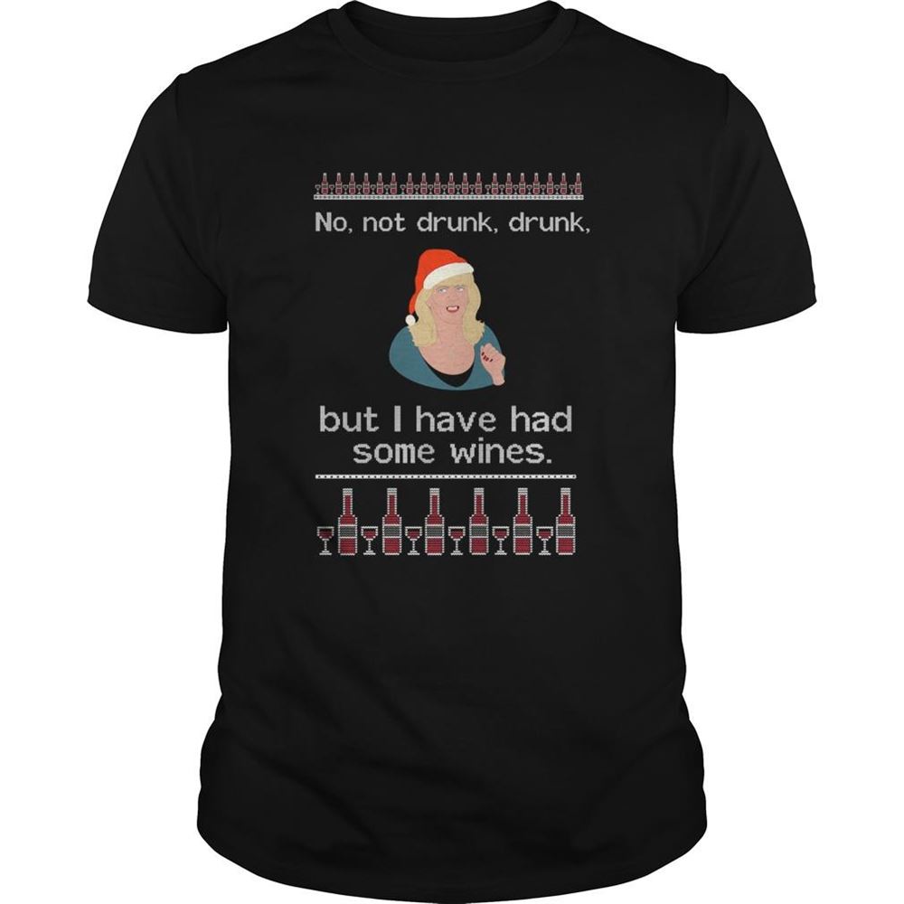 Happy Alison Steadman No Wines Ugly Christmas Shirt 
