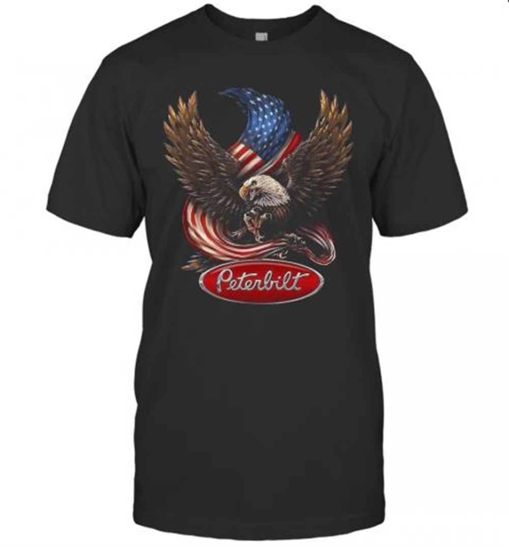 Attractive America Of States Peterbilt T-shirt 