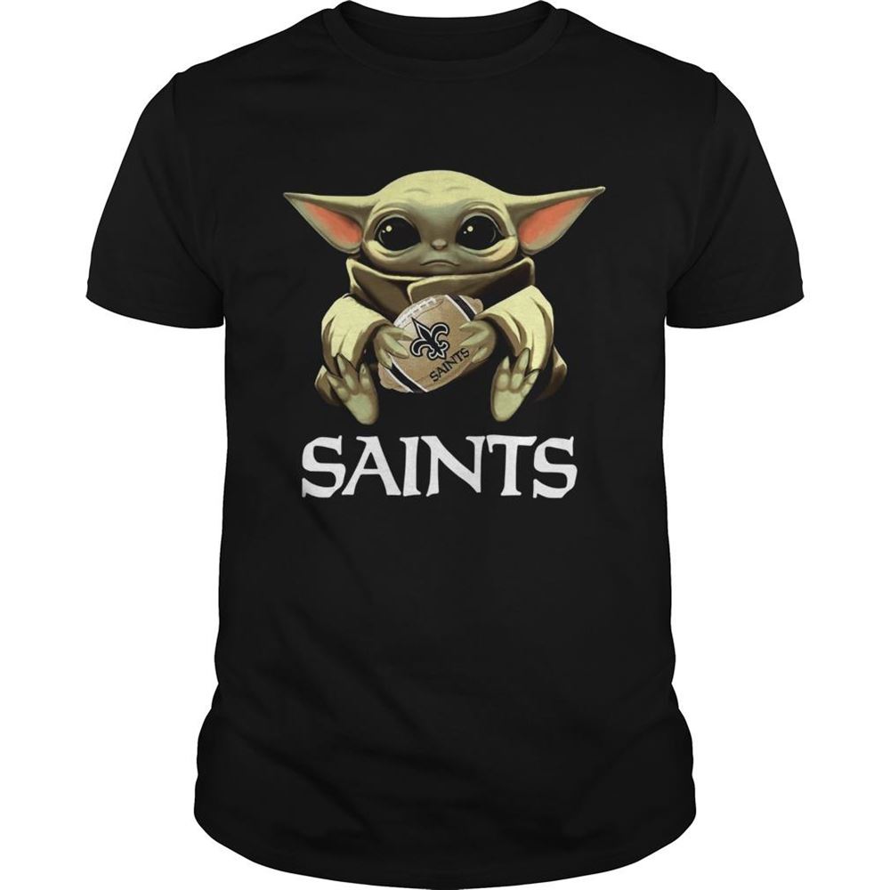 High Quality Baby Yoda New Orleans Saints Shirt 