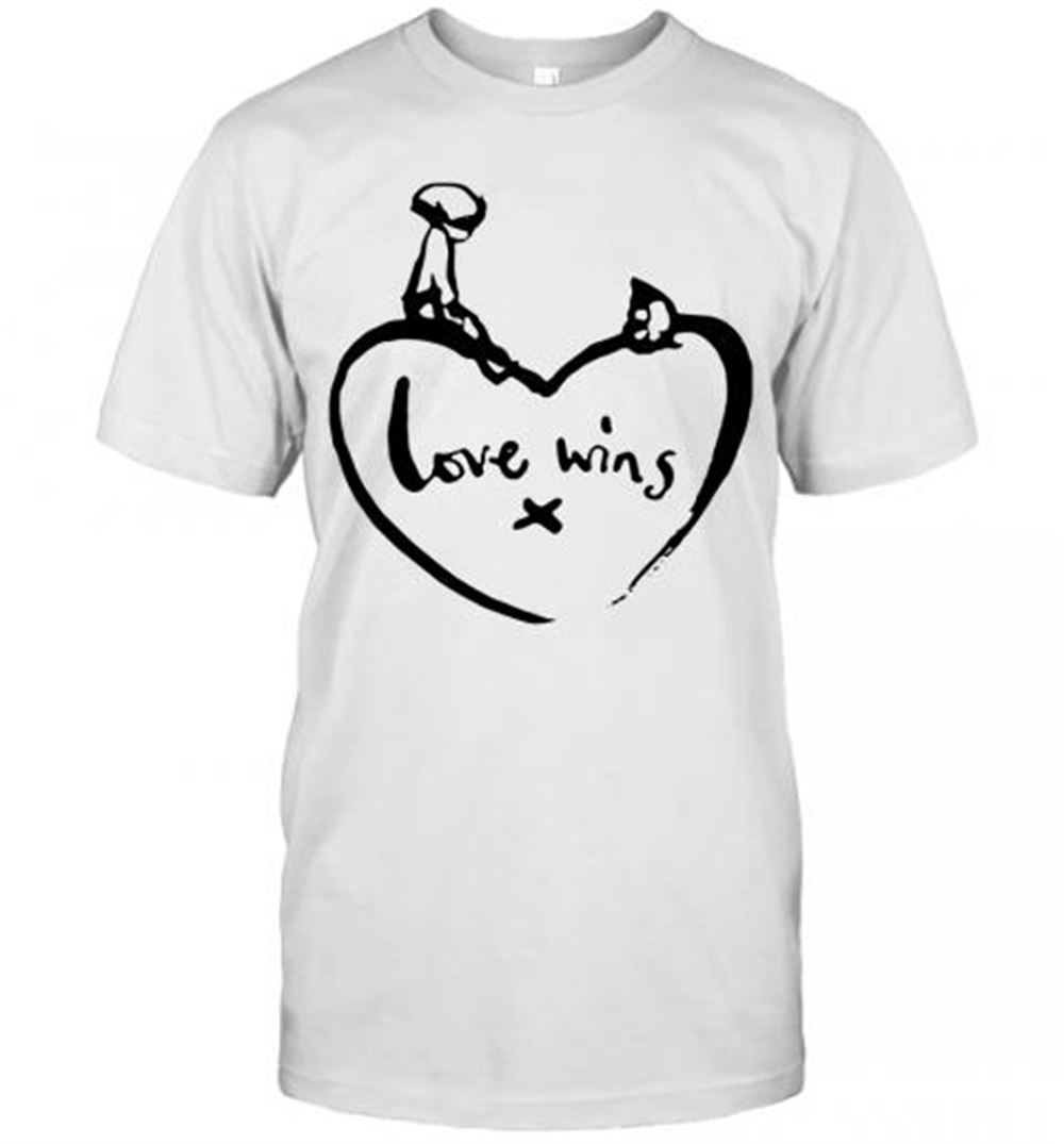 High Quality Comic Relief Love Wins T-shirt 