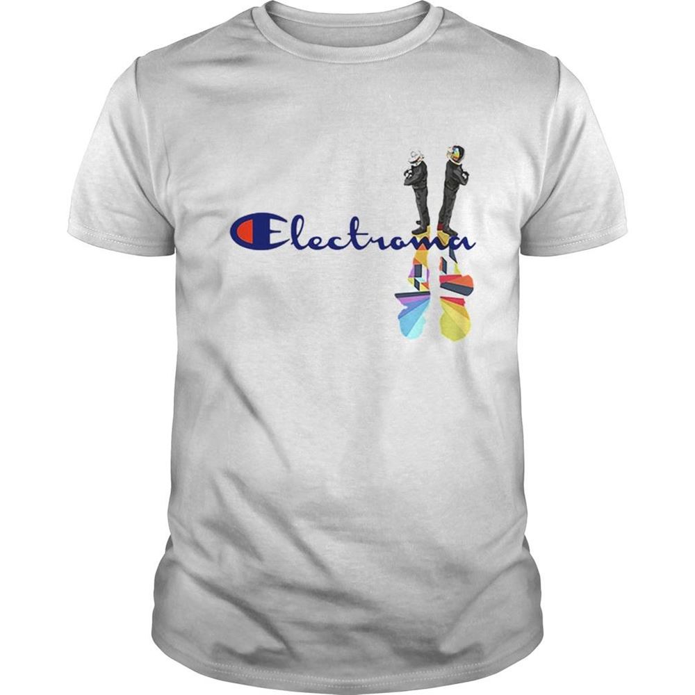 Interesting Daft Punk Electroma Champion Shirt 
