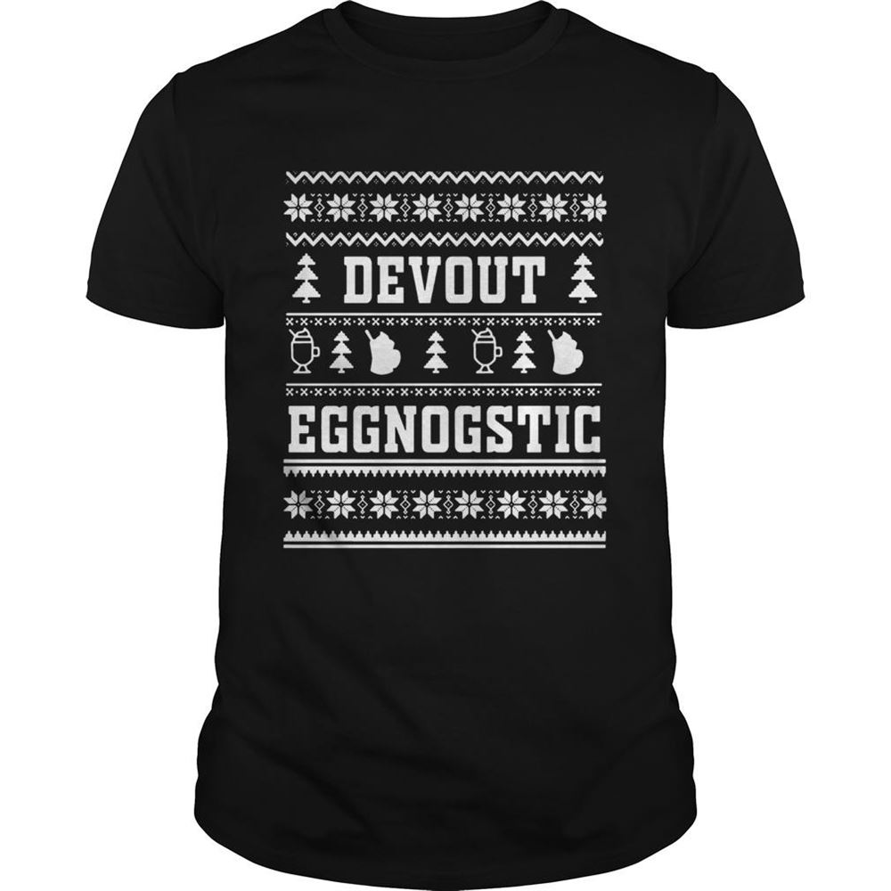 High Quality Devout Eggnogstic Christmas Shirt 