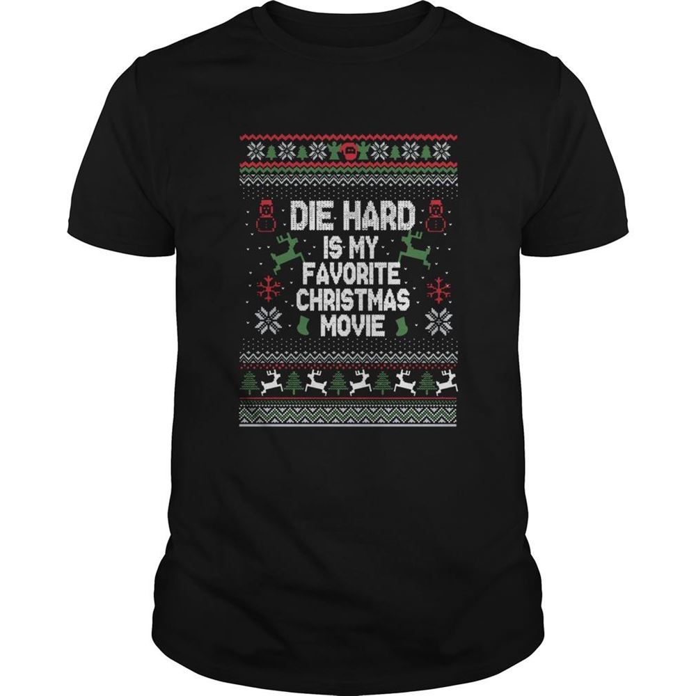 Great Die Hard Is My Favorite Movie Ugly Christmas Shirt 