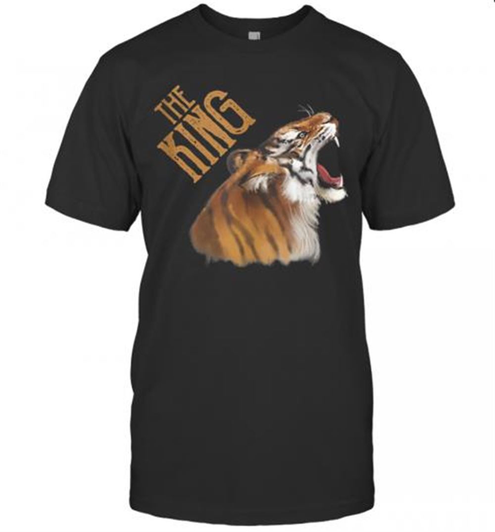 Great Fantastic Tiger Wild King Exotic Powerful Animal Vintage Art T-shirt 