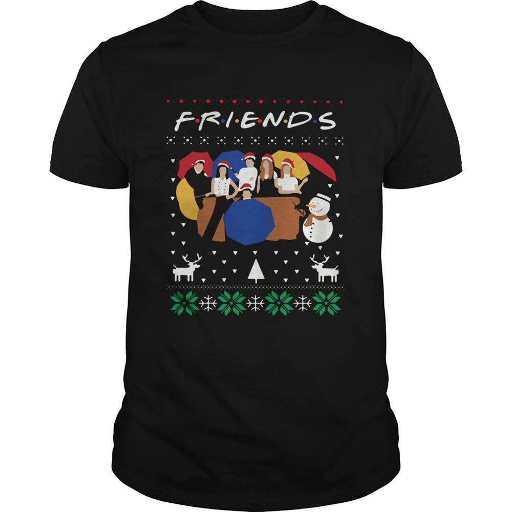Happy Friends Tv Show Ugly Christmas Shirt 