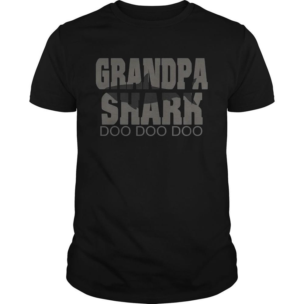 Great Grandpa Shark Doo Doo Doo Shirt 