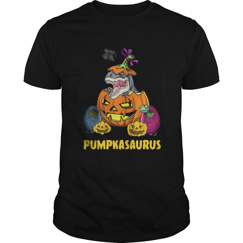 Promotions Halloween Pumpkin Dinosaur Shirt 