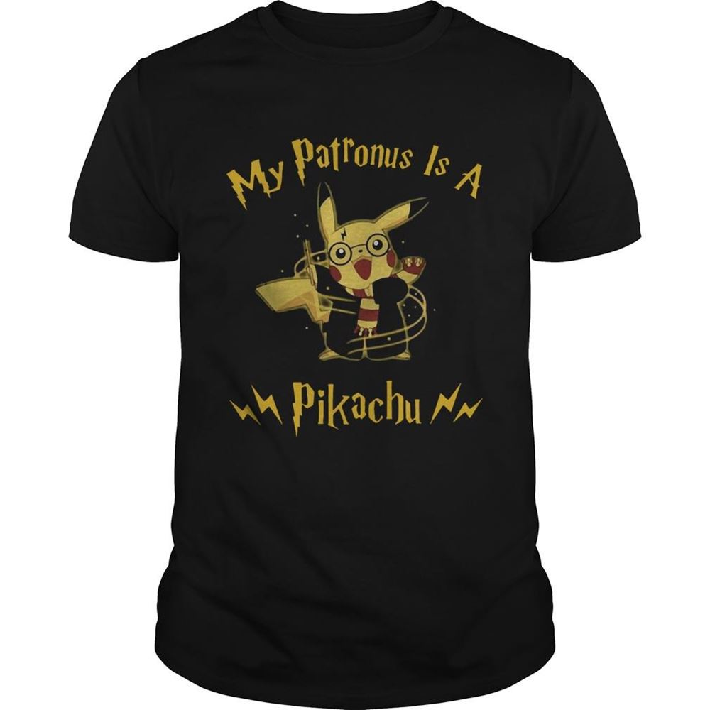 Great Harry Potter My Patronus Is A Pikachu Shirt 