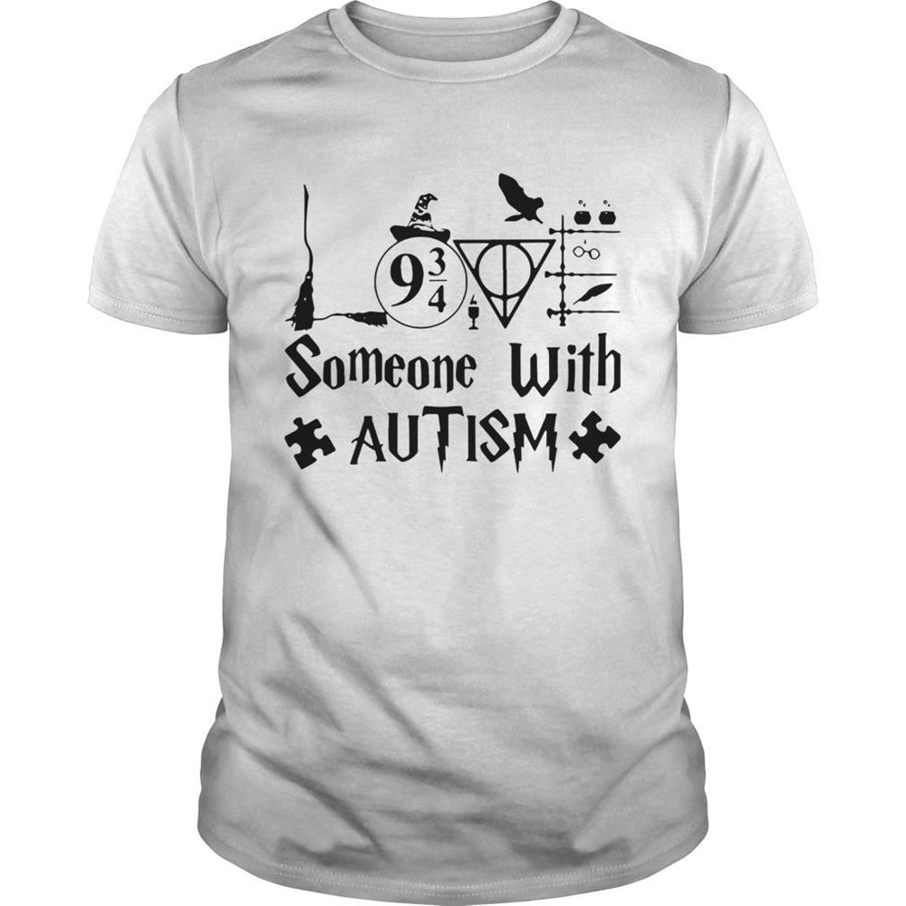 Happy Harry Potter Someone With Autism Shirt 