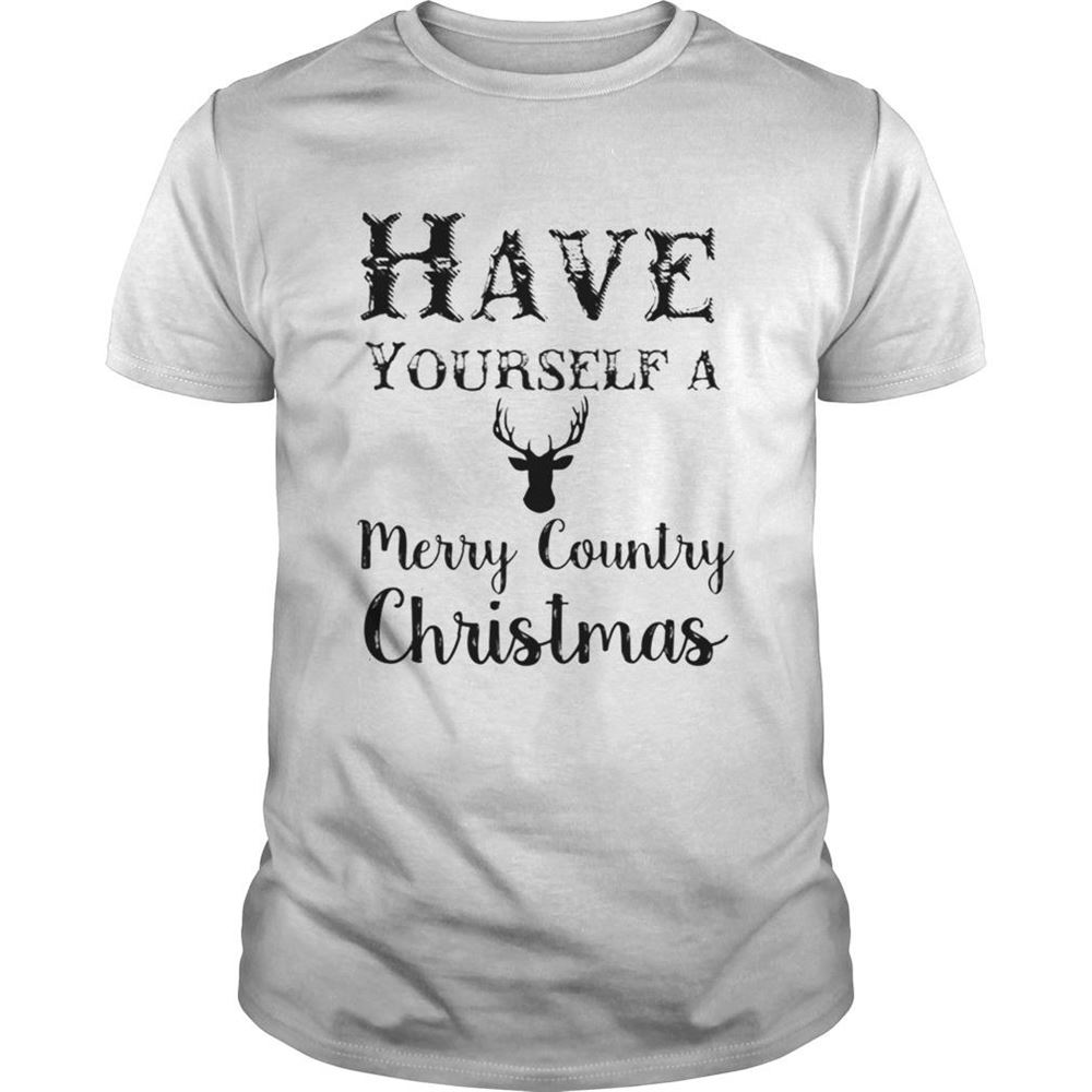 Awesome Have Yourself A Merry Christmas Reindeer Shirt 