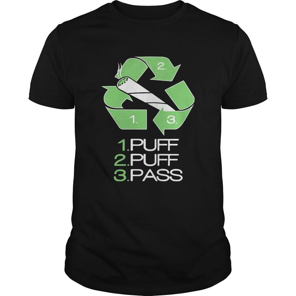 High Quality 1 Puff 2 Puff 3 Pass Smoking Shirt 