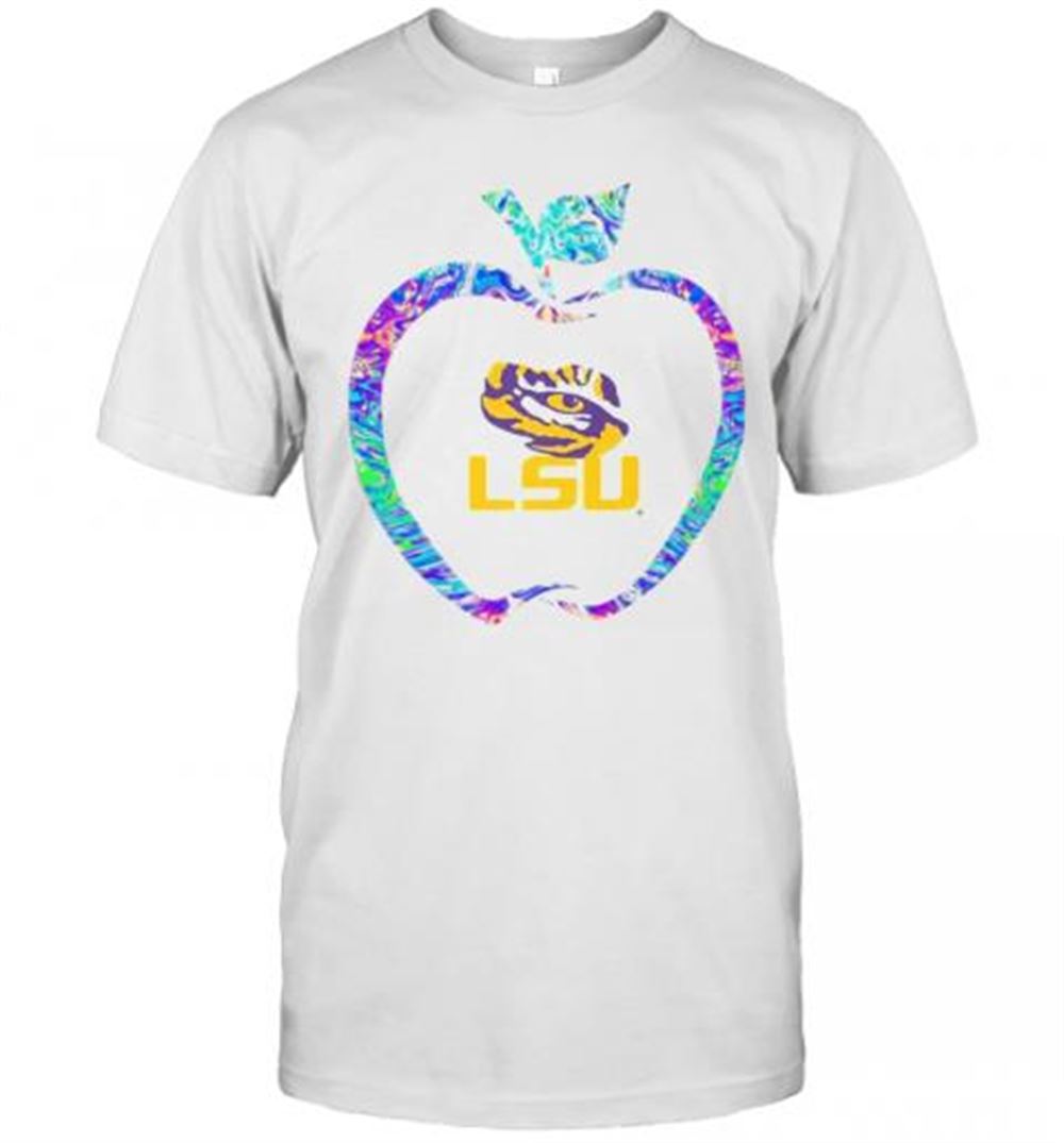Gifts Apple Lsu Tigers Football Logo T-shirt 