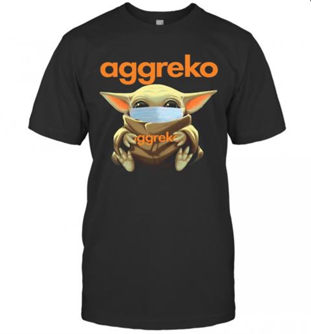 Best Baby Yoda Face Mask Hug Aggreko T-shirt 