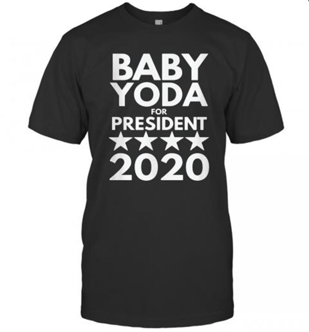 Promotions Baby Yoda For President 2020 T-shirt 