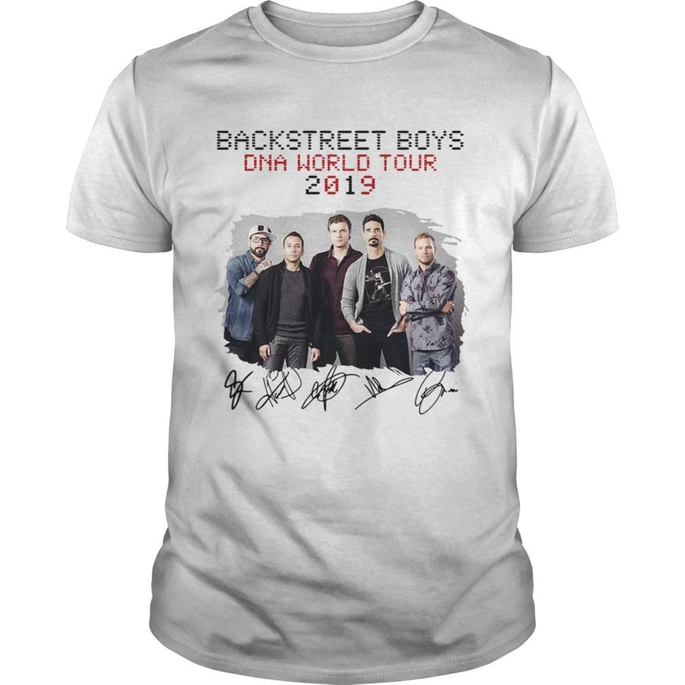 Best Backstreet Boys Dna World Tour 2019 Signature Shirt 