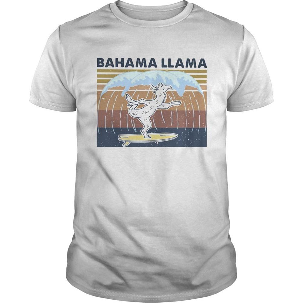 Special Bahama Llama Dancing Vintage Retro Shirt 
