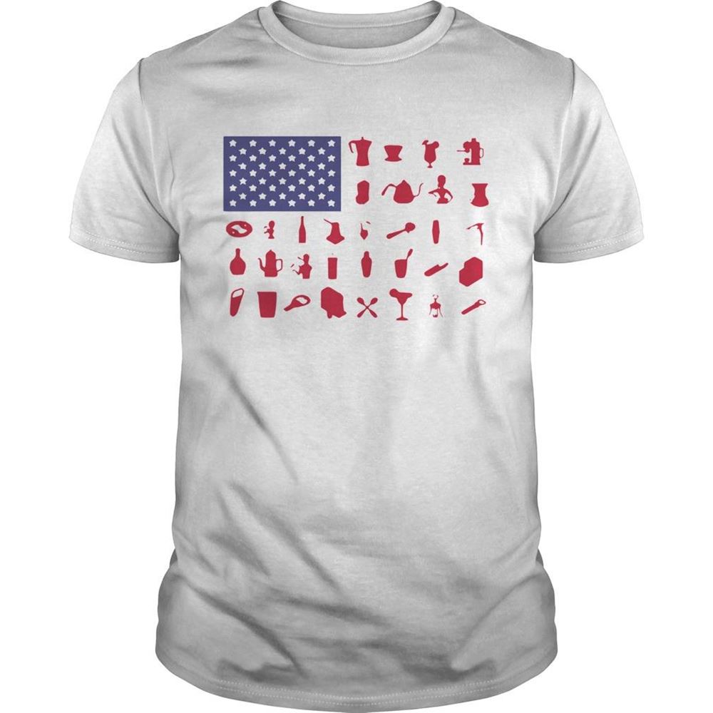 Best Bartender American Flag Shirt 