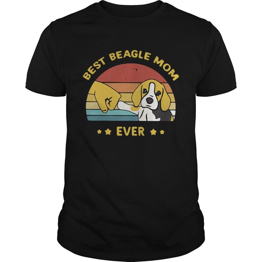 Happy Best Beagle Mom Ever Vintage Shirt 