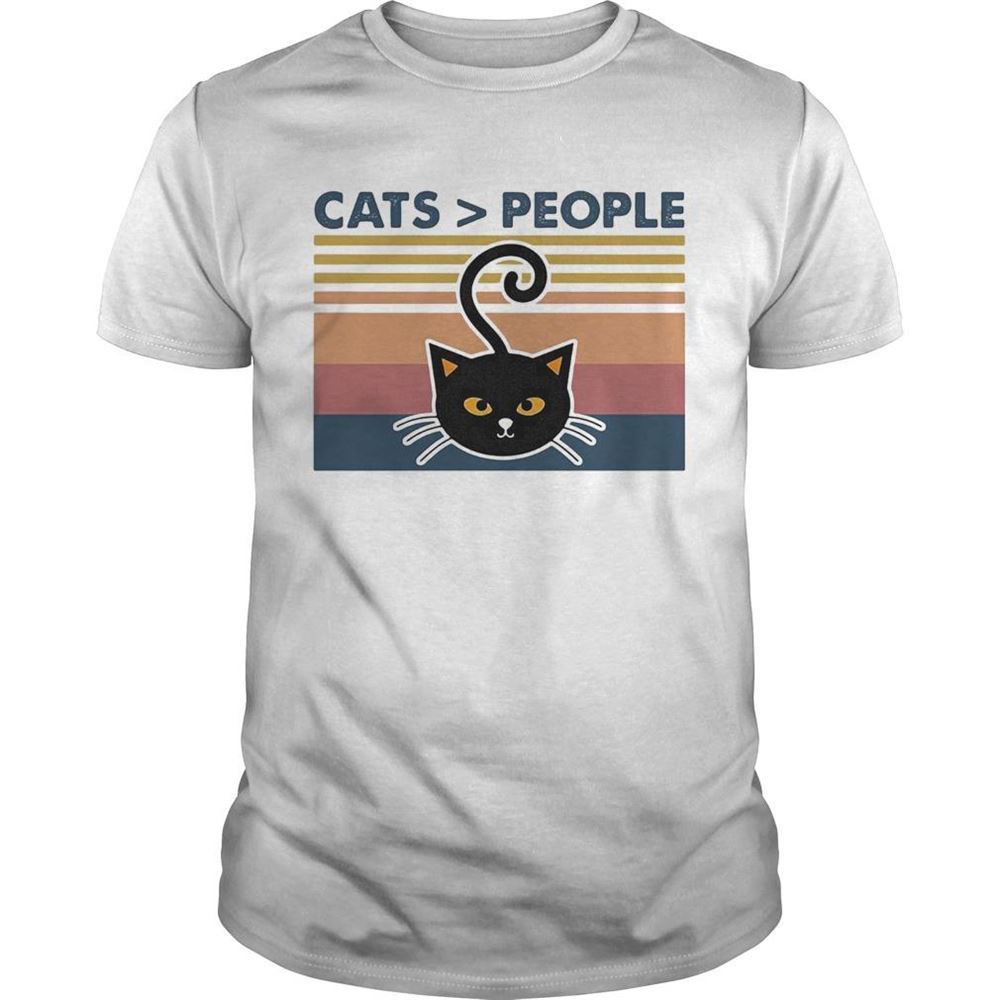 Amazing Cats People Vintage Retro Shirt 