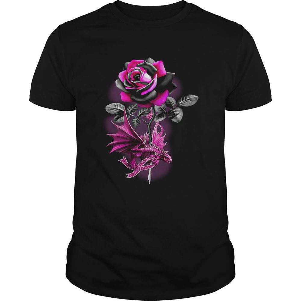 Happy Diabetes Awareness Dragon Purple Rose Shirt 