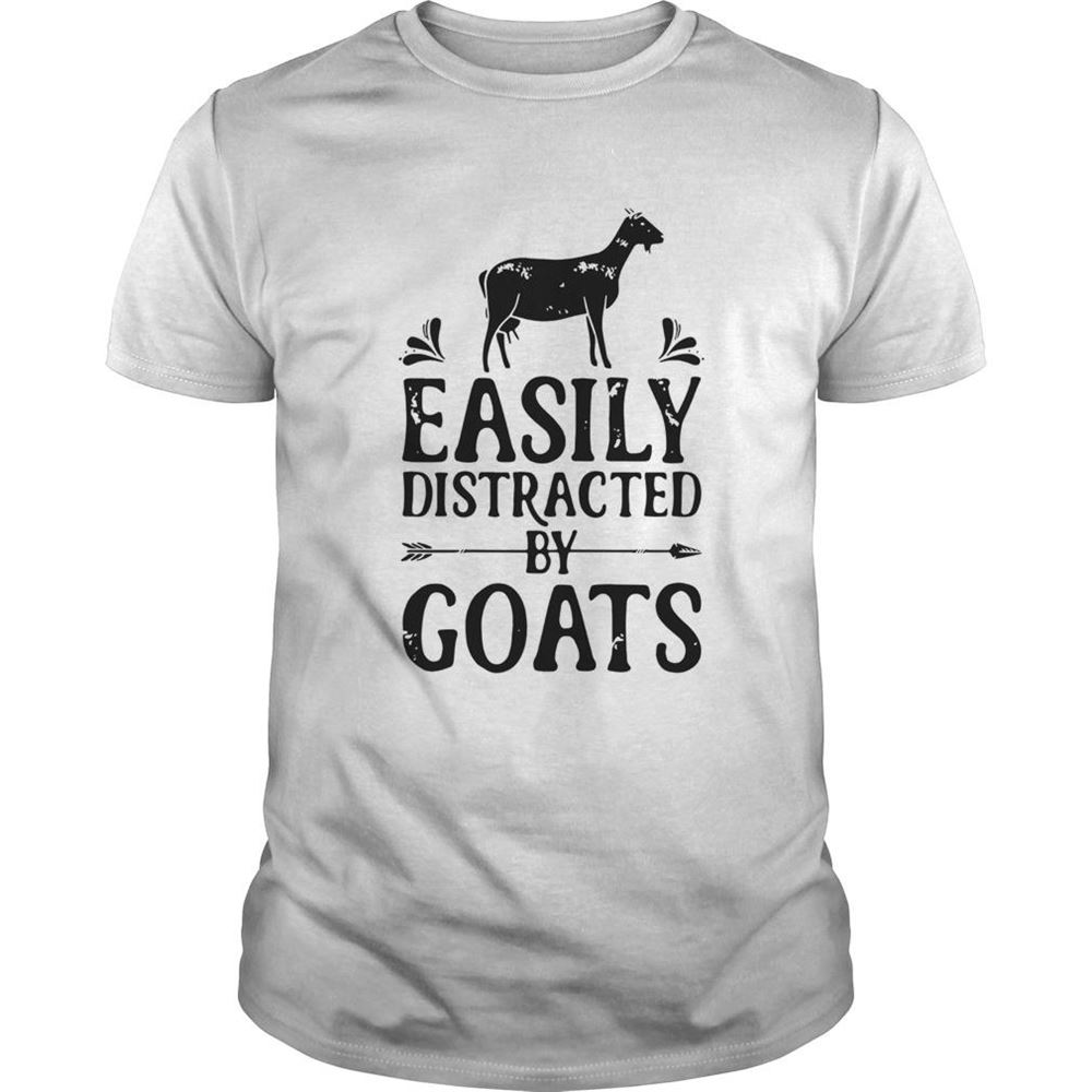 High Quality Easily Distracted By Goats Shirt 