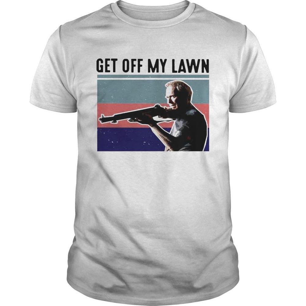 Promotions Get Off My Lawn Vintage Shirt 