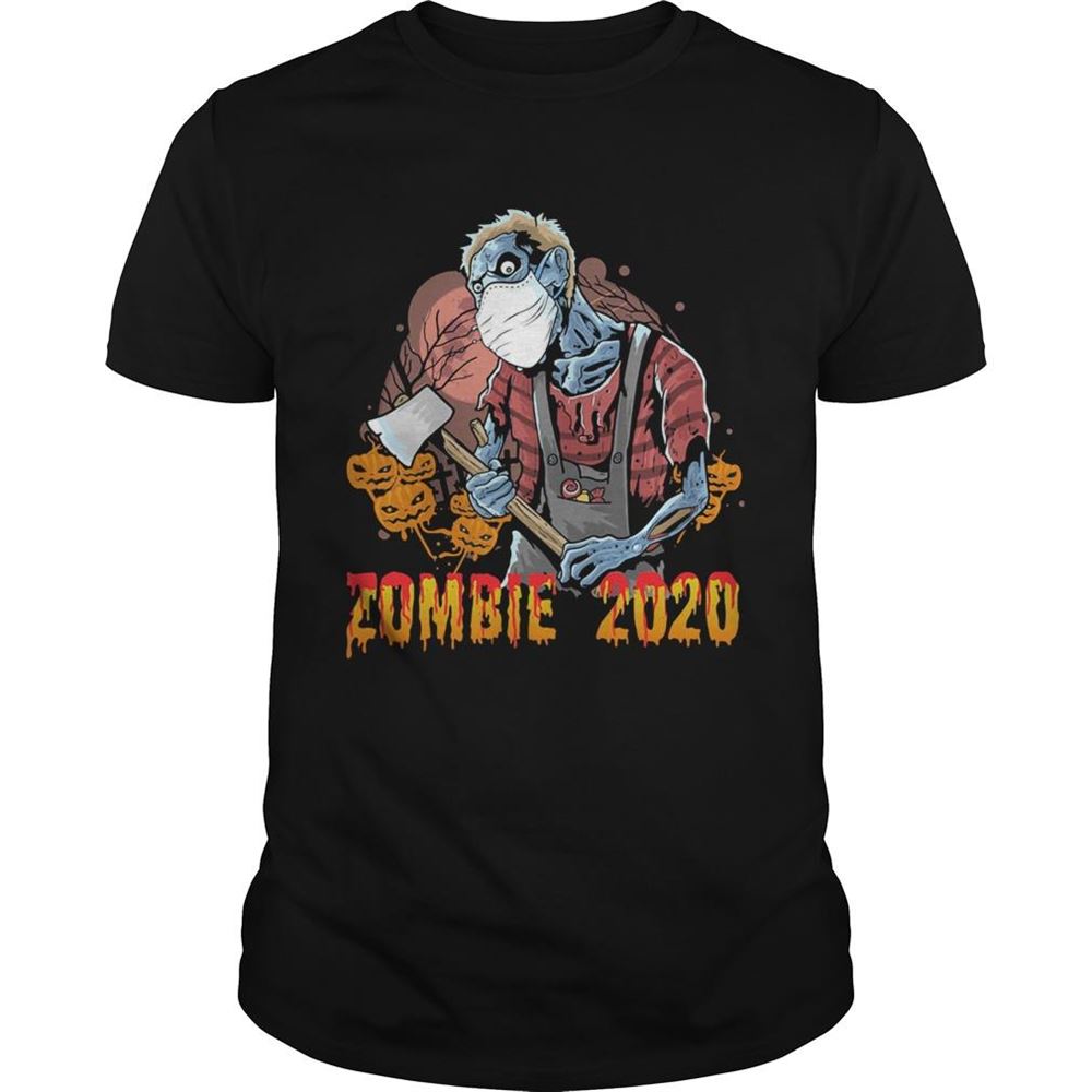 Happy Happy Halloween Zombie Mask 2020 Pumpkins Shirt 