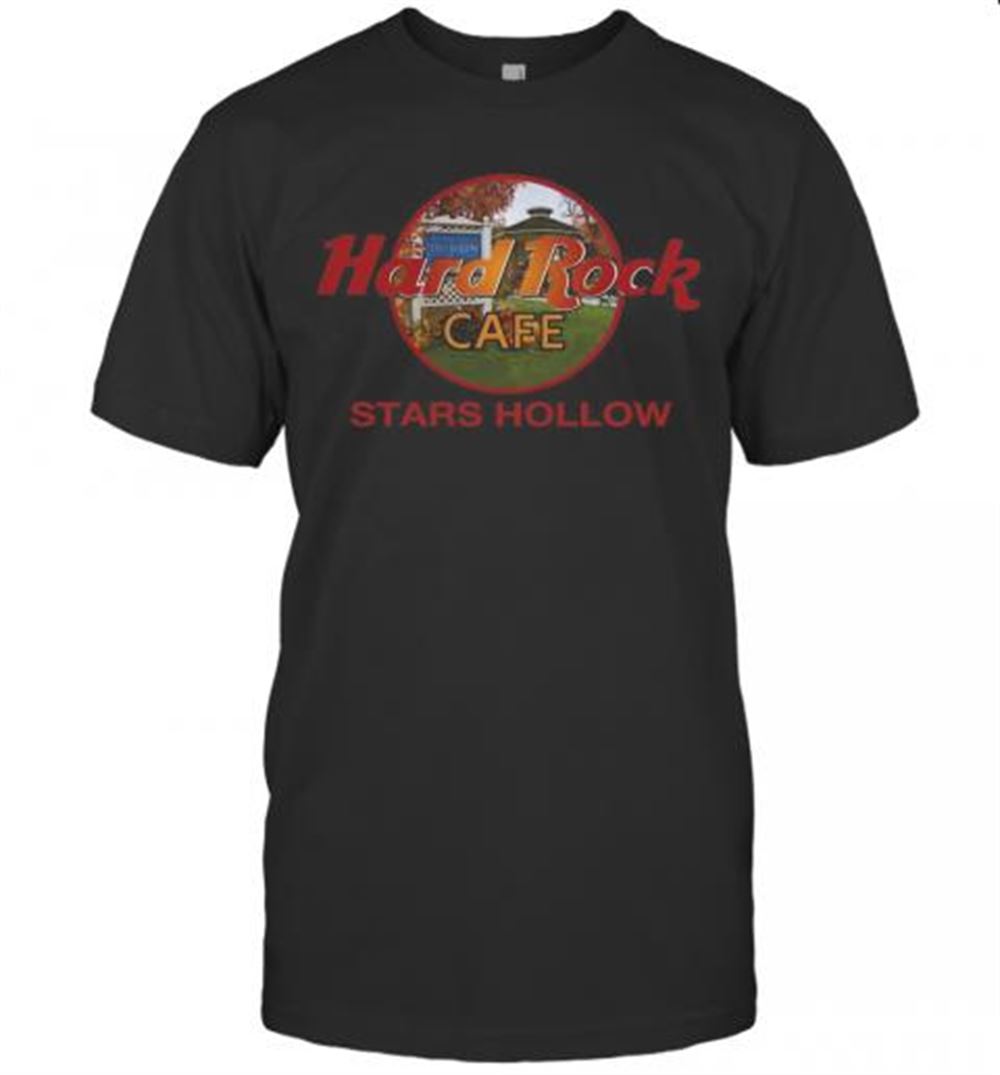 Interesting Hard Rock Cafe Stars Hollow T-shirt 