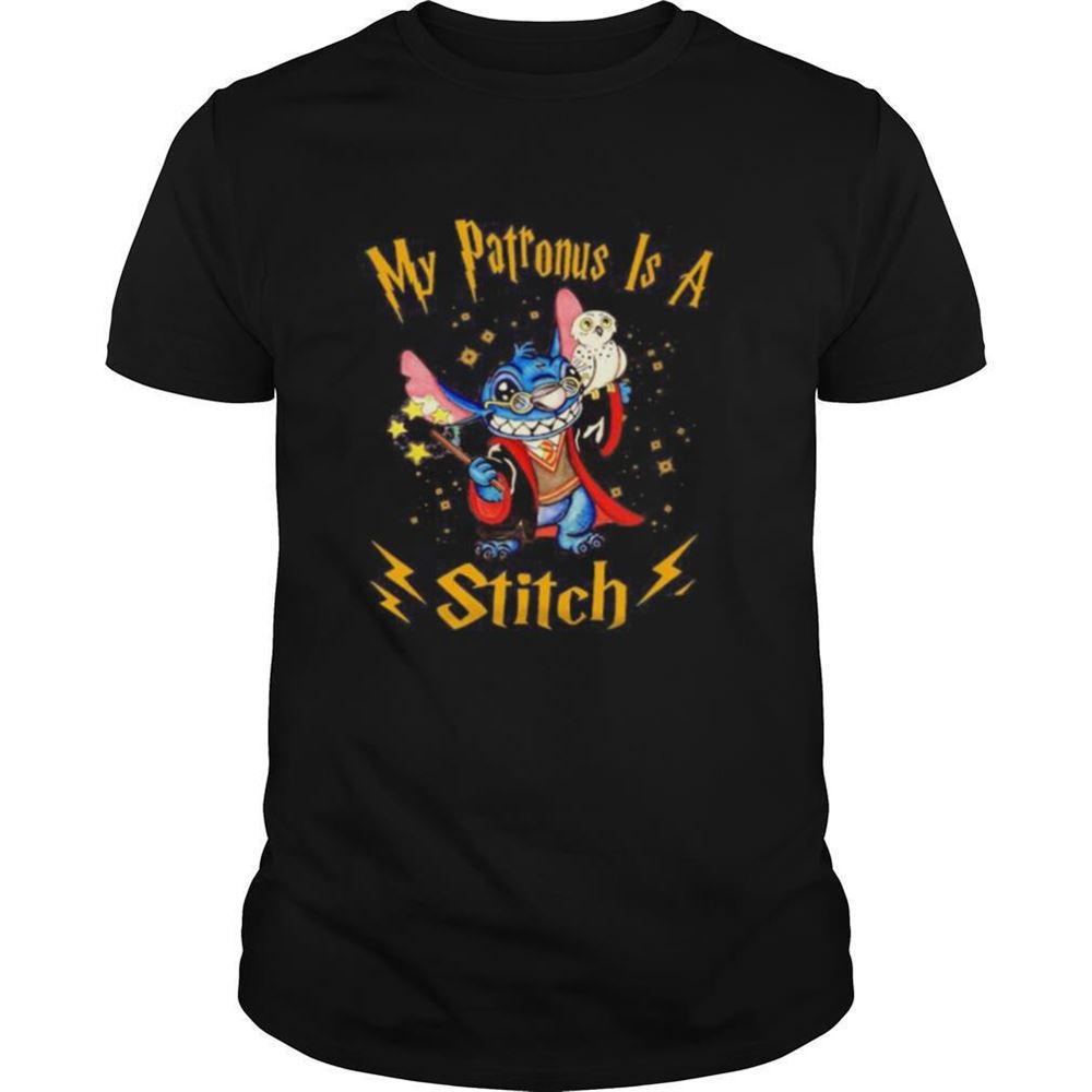 Great Harry Potter My Patronus Is A Stitch Shirt 