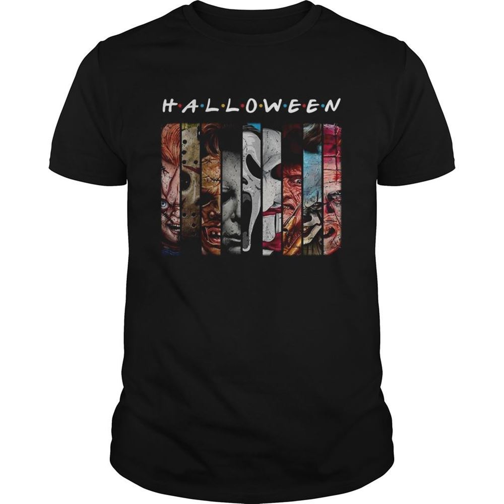 Happy Horror Character Halloween Shirt 