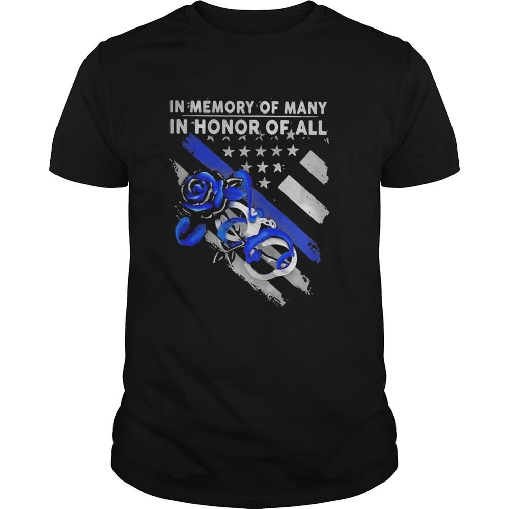 Limited Editon In Memory Of Manly In Honor Of All Rose American Shirt 
