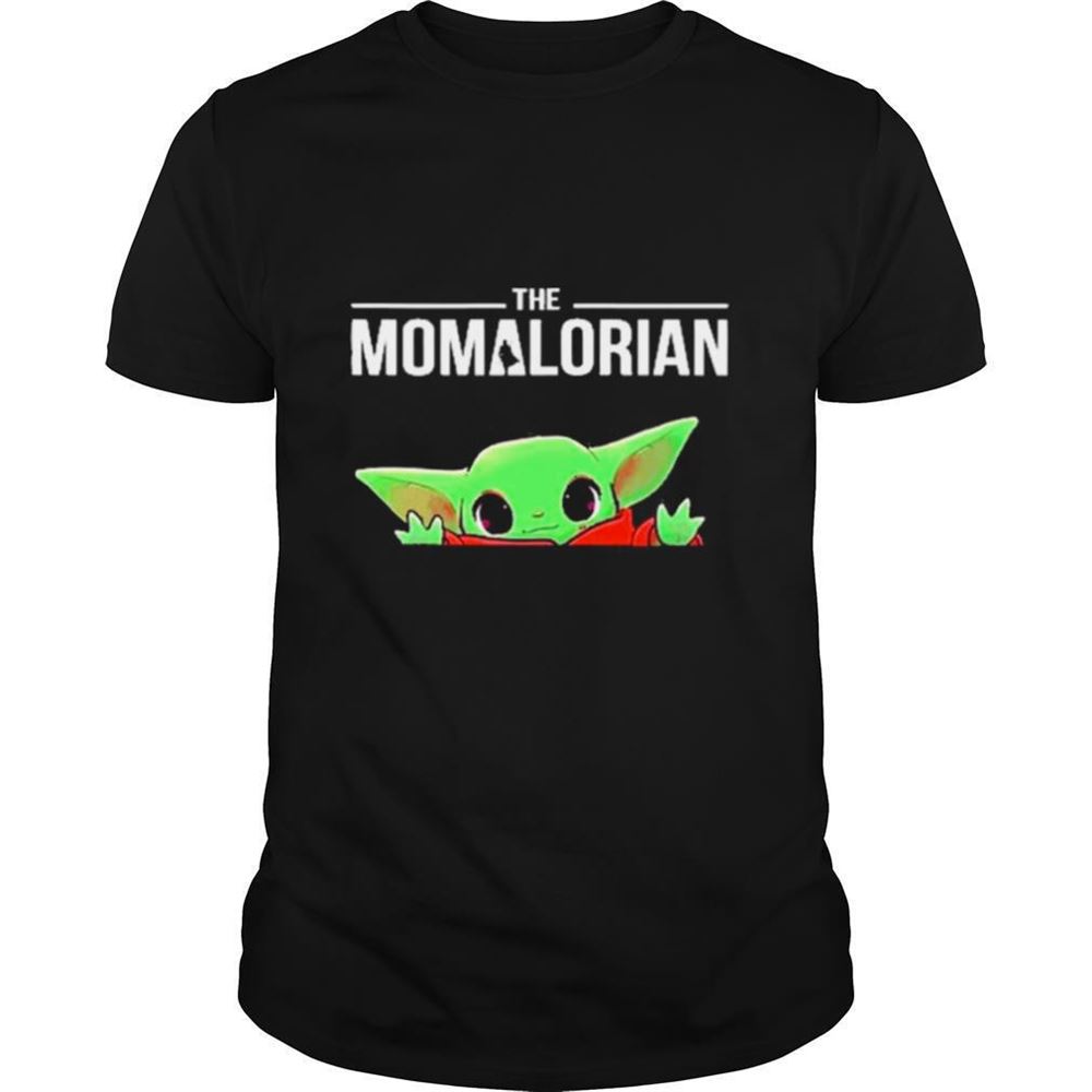 Awesome Baby Yoda The Momalorian Shirt 