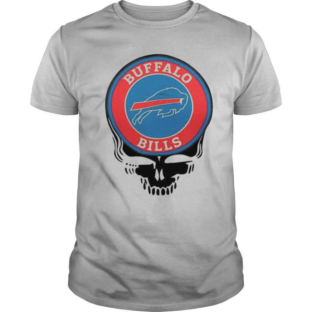 Awesome Buffalo Bills Football Skull Shirt 