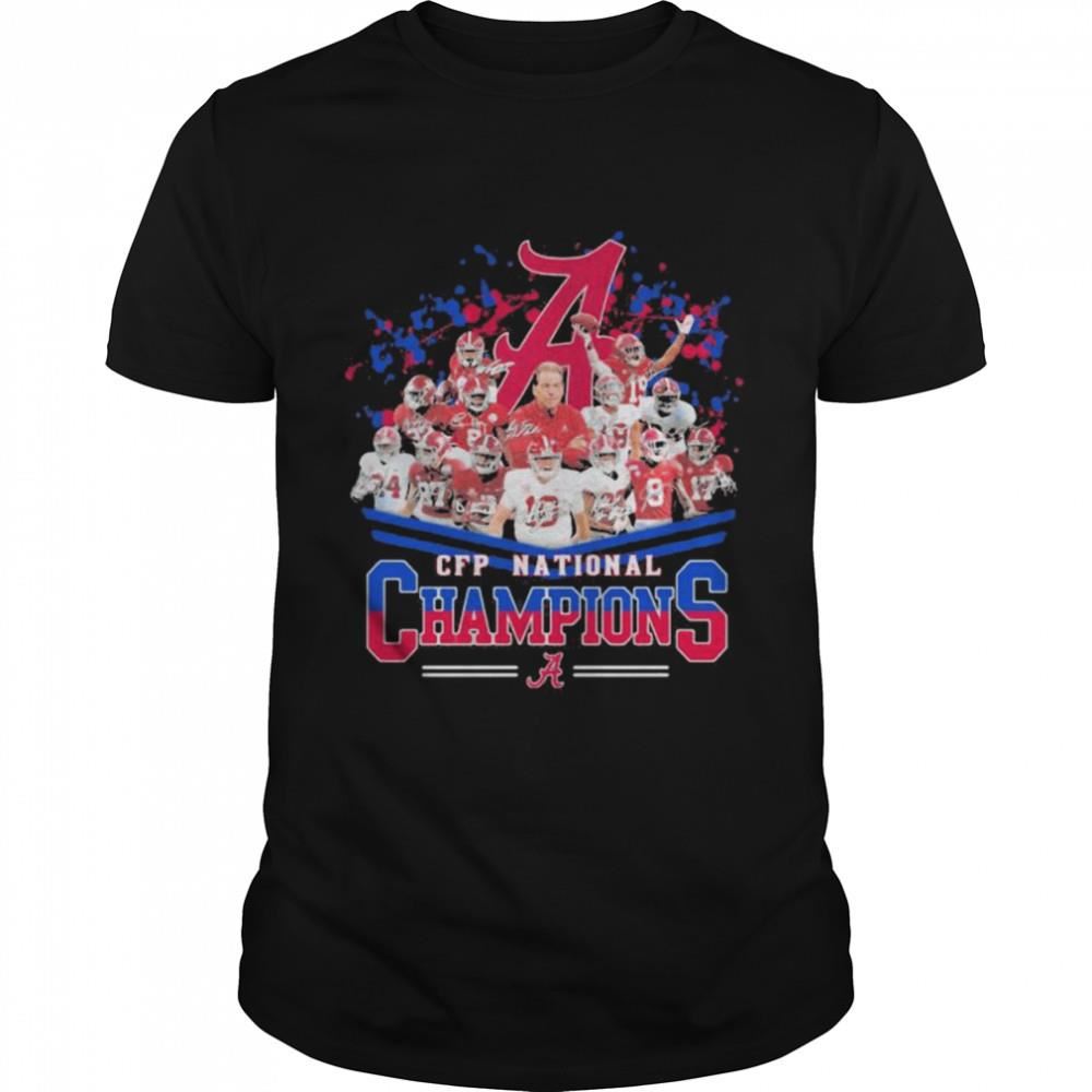 Promotions Cfp National Champions Alabama Crimson Tide Football Shirt 