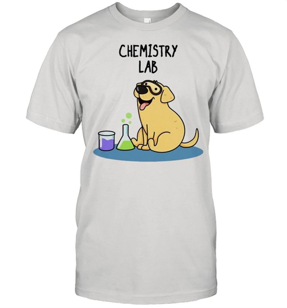 Interesting Chemistry Lab Dog Shirt 