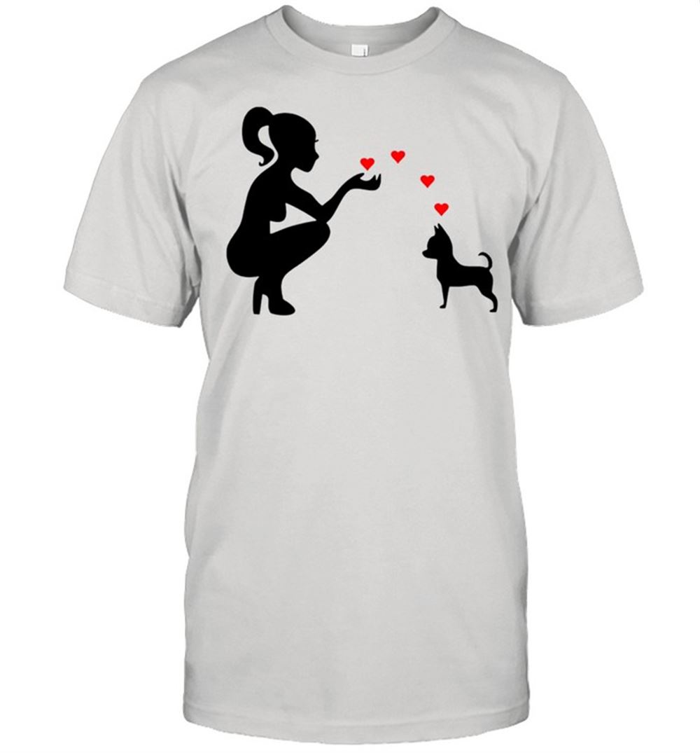 Amazing Chihuahua Adorable Hearts Love Shirt 