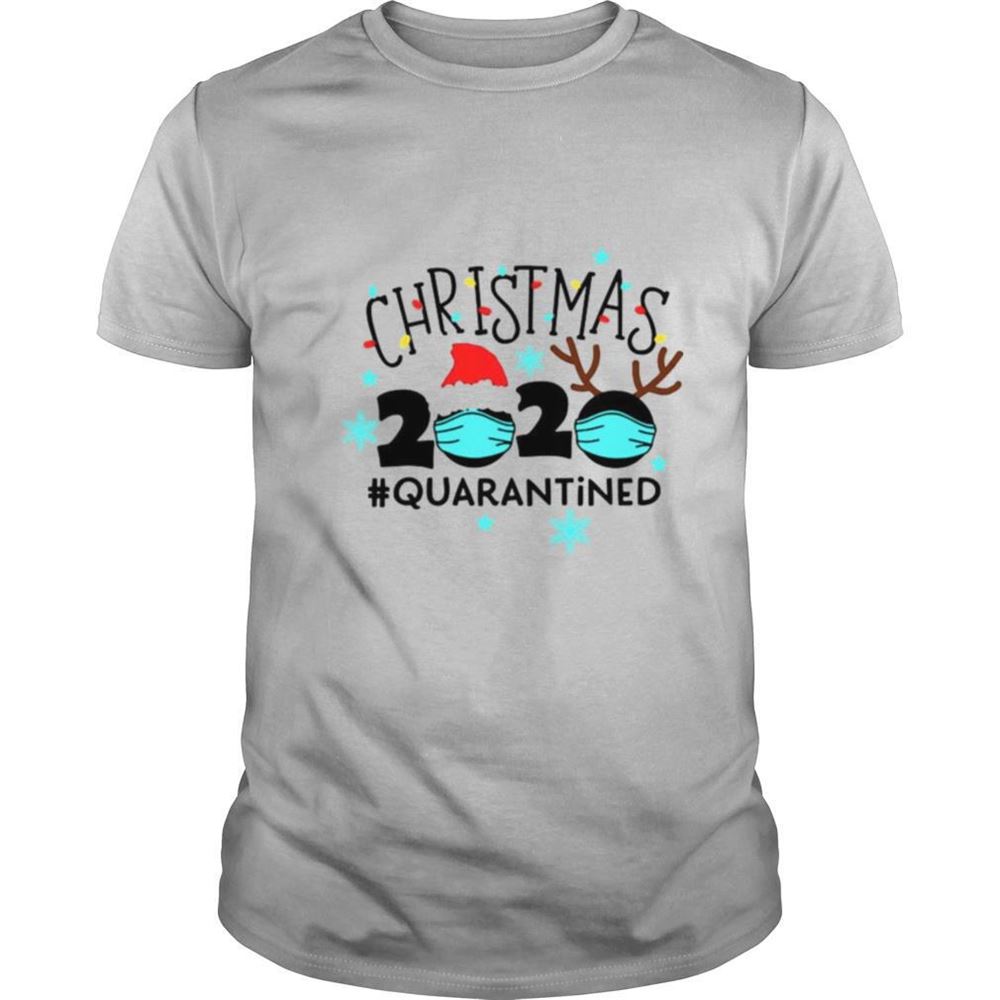 Special Christmas Quarantine Funny Christmas Lights Shirt 