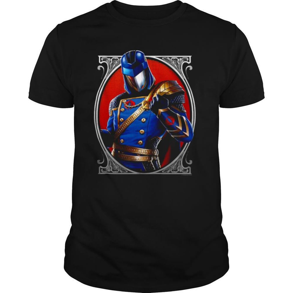 Great Cobra Commander Classic Pose Gi Joe Shirt 