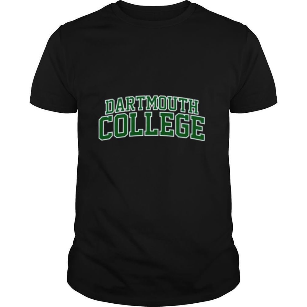 Best Dartmouth College Green Text Shirt 